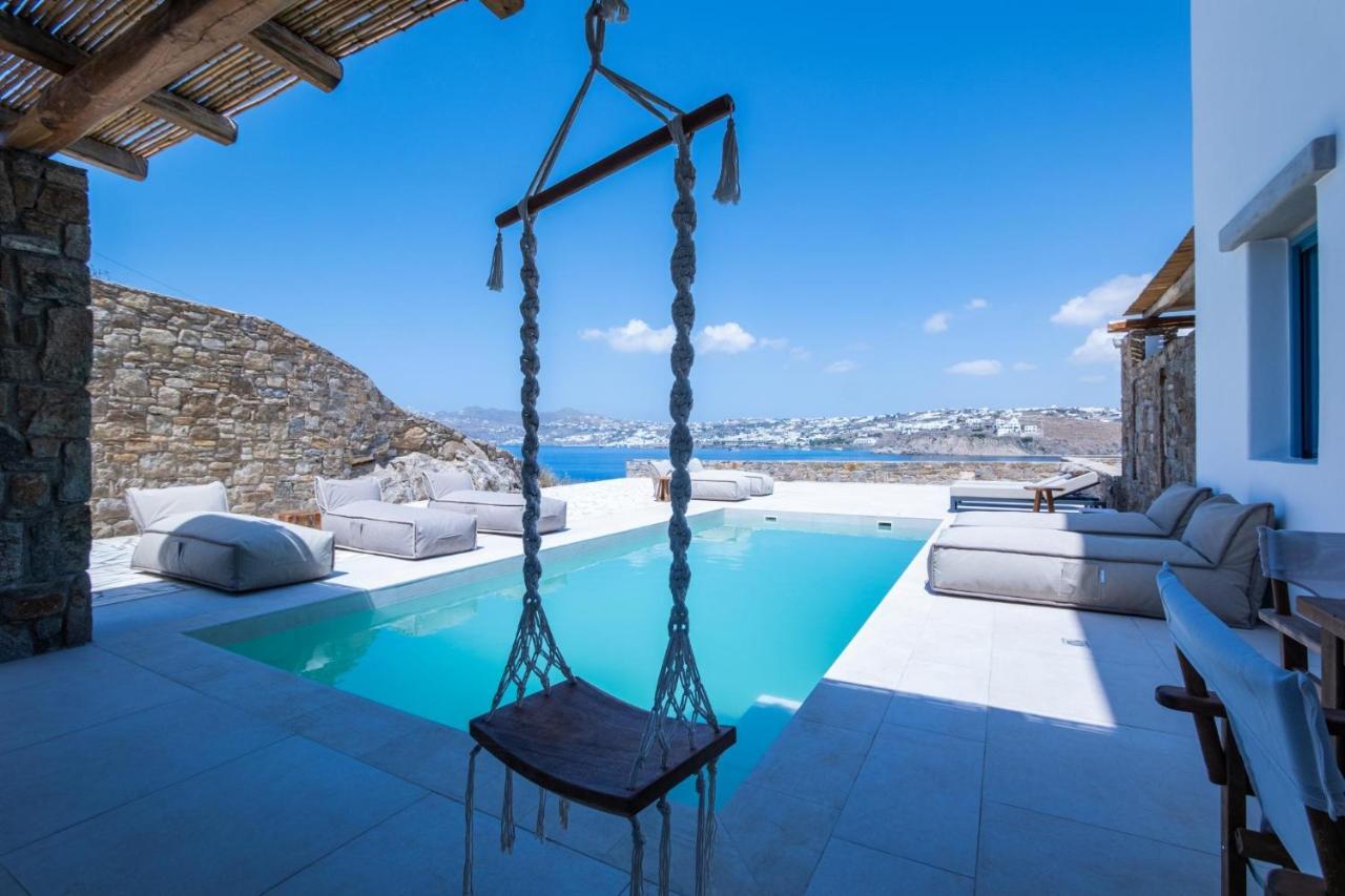 Lilly Villa By Bestofmikonos Ornos  Eksteriør billede