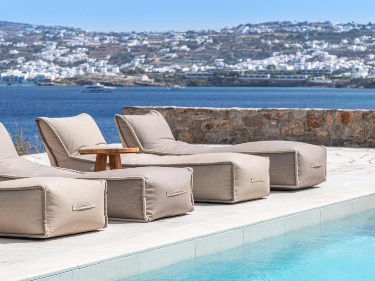 Lilly Villa By Bestofmikonos Ornos  Eksteriør billede